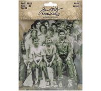 Tim Holtz Advantus Paper Dolls, Mixed, One Size