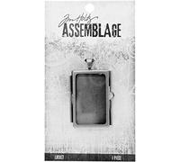 Tim Holtz - Advantus Tim Holtz Locket RECT Frame, Metal, One Size