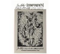 Tim Holtz Cling Stamp 2.5"X3.5"-Flutter