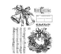 Tim Holtz Cling Stamps 7"X8.5"-Department Store