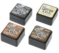 Tim Holtz Distress Mini Ink Kits-Kit #3 Multi-colour,70w x 35h x 22d