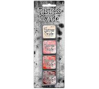Tim Holtz Distress Mini Oxide Ink Pads 4pcs - Kit #13 Reds