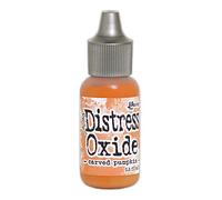 Ranger Abandoned Coral Distress Oxide Re-Inker, Synthetic Material, Pink, 2.5 x 2.5 x 7.2 cm Carved Pumpkin Distress Oxide Reinker, Synthetic Material, Orange