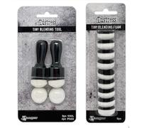Tim Holtz Distress Tiny Blending Tool and Additional Foams Bundle Ranger Ink January 2024 Release