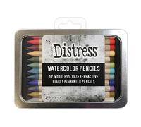 Tim Holtz Distress Watercolor Pencil 12/Pkg-Set 6
