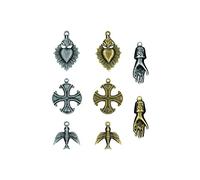 Tim Holtz Embellishments, Multi-Coloured, Small