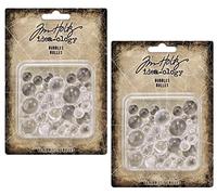 Tim Holtz Idea-Ology Halloween 2022 Bubbles, 2 Packages of 120 Clear Bubbles