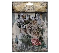 Tim Holtz Idea-ology Halloween 2024 Paper Dolls and Layers, 54 Pieces