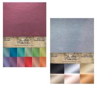 Tim Holtz Idea-Ology Kraft-Stock Cardstock, Metallic Colors & Metallic Classics, Bundle of 2 Packages Totaling 48 Sheets (TH94227, TH94228)