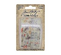 Tim Holtz Idea-Ology Linen Tape - Floral