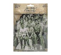 Tim Holtz Advantus Paper Dolls, Mixed, One Size
