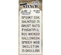 Tim Holtz Layered Stencil 4.125"X8.5"-Halloween