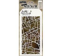 Tim Holtz Layered Stencil 4.125"X8.5"-Metropolis