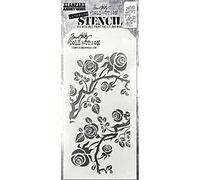 Tim Holtz Layered Stencil 4.125"X8.5"-Thorned