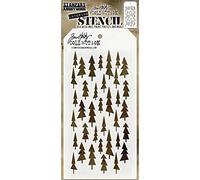 Tim Holtz Layered Stencil 4.125"X8.5"-Tree Lot