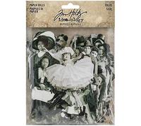 Tim Holtz Paper Dolls Craft Accessories, Multi-Colour,17.8 x 13 x 3 cm