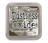 Tim Holtz Ranger Distress Oxide Ink Pad-Scorched Timber, 3 x 3 inch
