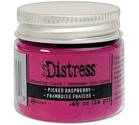 Tim Holtz - Ranger Embossing Glaze, Picked Raspberry, 1 Count (Pack of 1)