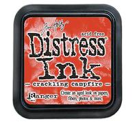 Tim Holtz - Ranger Tim Holtz-Distress Inks Pad-Crackling Campfire, 2-1/4x2-1/4 inch