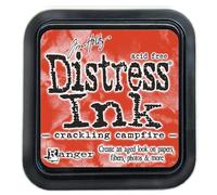 Ranger Distress Ink Pad Tim Holtz Crackling Campfire 2-1/4 x 2-1/4 in