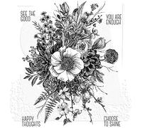 Tim Holtz - Stampers Anon Cling RBBR Stamp Set, Rubber, Glorious Garden, One Size