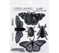 Tim Holtz - Stampers Anon Cling RBBR Stamp Set Specimen, One Size