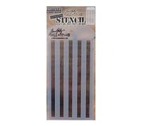 Tim Holtz - Stampers Anon Layered Stencil SHFTR STRP, Shifter Stripes, Medium