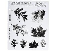 Tim Holtz Stamps Stampers Anonymous Falling Leaves Cling Die Set