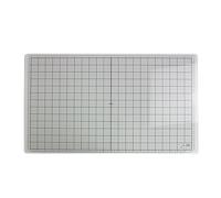 Tim Holtz Studio Glass Media Mat - 1912e | 2024 Edition | Bright White | 14.25” x 23.75” Craft Mat | Tempered Glass with Imperial & Metric Measurements