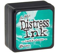 Tim Holtz TDP47384 Ranger Lucky Clover Distress Mini Ink Pad, Green