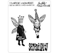 Tim Holtz Winged Things Cling Mount Stampers Anonymous Stamp Set