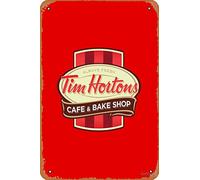 Tim Hortons Canadian Coffee Chain design Poster Metal Tin Sign Vintage 8x12 Inch