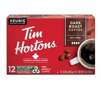 Tim Hortons Dark Roast K Cup Coffee 12 Single Servings