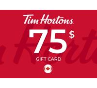 Tim Horton's Gift Card 75 CAD Key - CANADA