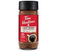 Tim Hortons Light Roast Instant Coffee, 100% Colombian, 100g Jar