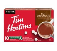 Tim Hortons Original Hot Chocolate, Single Serve Keurig K-Cup Pods, 10 Count