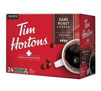 Tim Horton's Single Serve Coffee Cups, Dark Roast, 24 Count by Tim Hortons