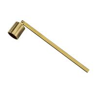 Tim&Lin Gold Candle Snuffer Accessory, Stainless Steel Polished Candle Extinguisher Snuffer Accessory with Long Handle for Putting Out Extinguish Candle Wicks Flame