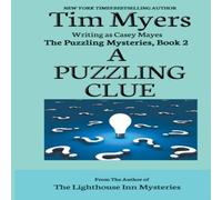 Tim Myers A Puzzling Clue Paperback Book Tim Myers Multicolor