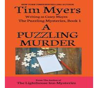 Tim Myers A Puzzling Murder Paperback Book Tim Myers Multicolor