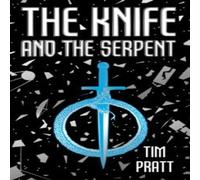 Tim Pratt The Knife & the Serpent Paperback Book in White Tim Pratt White
