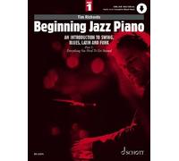 Tim Richards Beginning Jazz Piano 1 (Sheet Music) Schott Pop-Styles (US IMPORT)