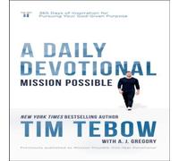 Tim Tebow Mission Possible : A Daily Devotional Hardcover Book Tim Tebow Multicolor