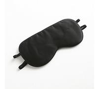 Tim&Tina 100% Silk Sleep Mask Comfortable,Super Soft Blindfold Eye mask Block Light for Sleeping,Shift Work,Naps with Carry Pouch Adjustable Strap (Black - Two Straps)