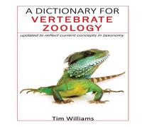 Tim Williams Vertebrate Zoology Paperback Book Tim Williams Multicolor