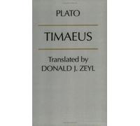 Timaeus by Plato Published by Hackett Publishing Co. (2000) Paperback