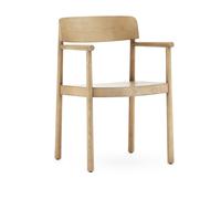 Timb Dining Chair w. Armrest Tan