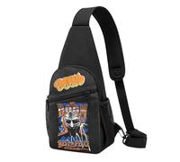 Timbaillery MF Rapper Dŏom Casual Crossbody Sling Bag - Hip-Hop Inspired Shoulder Bag - Streetwear Bag for Men and Women - Everyday Travel, Festival, Concert Accessory