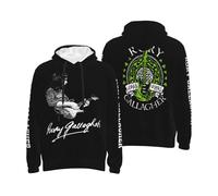 Timbaillery Rory Singer Gallagher Men's Hoodie - Classic Rock Music Sweatshirt - Casual Pullover Hooded Top for Fans - Vintage Guitarist Band Merch Gift 4X-Large