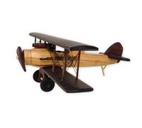 Timber Ace Model Plane Classic Handcrafted Wooden Vintage netfurniture Brown One Size